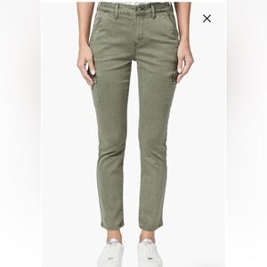 PAIGE Women's Olive Cargo Pants